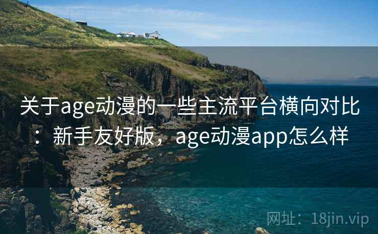 关于age动漫的一些主流平台横向对比：新手友好版，age动漫app怎么样