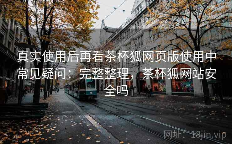 真实使用后再看茶杯狐网页版使用中常见疑问：完整整理，茶杯狐网站安全吗